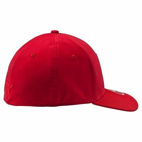 Ferrari Baseball Cap, Fullcap, Adult, Red, 2017 - FansBRANDS®