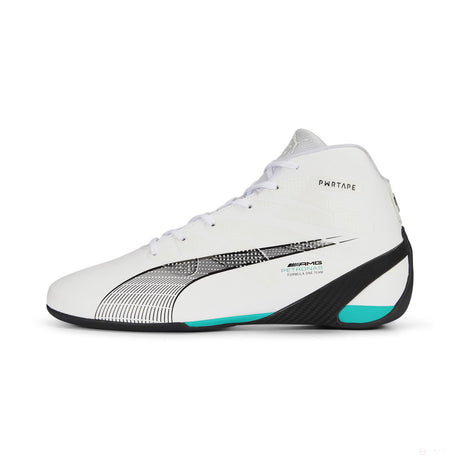 Mercedes Carbon Cat Mid PUMA White-Spectra - FansBRANDS®