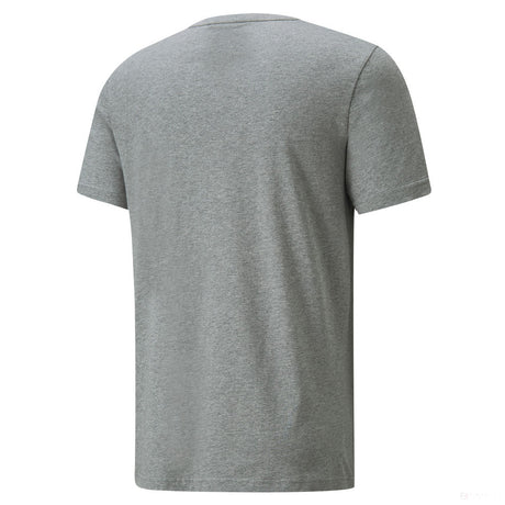 BMW T-shirt, Puma BMW MMS ESS Small Logo, Grey, 2021 - FansBRANDS®