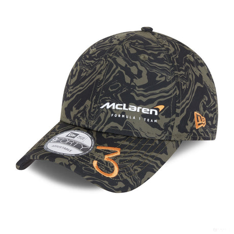 McLaren Daniel Ricciardo AOP 9FORTY Baseball Cap, Adult, Black - FansBRANDS®