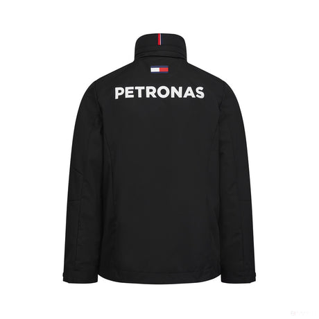 Mercedes Rainjacket, Team, Black, 2022 - FansBRANDS®