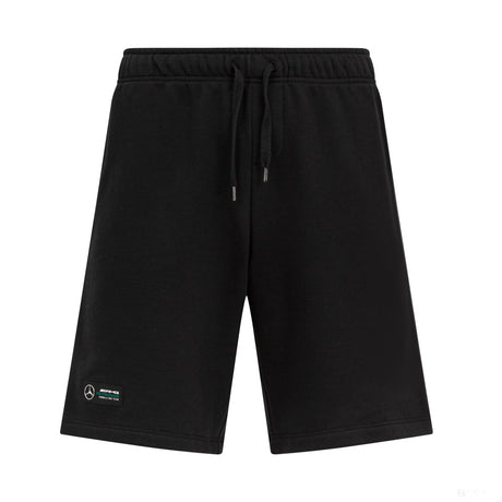 Mercedes Mens Sweat Shorts, Black - FansBRANDS®