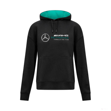 Mercedes Womens Oversized Hoody, Black - FansBRANDS®