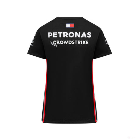 Mercedes Team Womens Driver Tee, Black, 2023 - FansBRANDS®