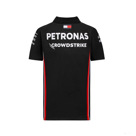 Mercedes Team Kids Polo, Black, 2023 - FansBRANDS®