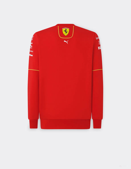 Ferrari sweatshirt, Puma, team, crew neck, red, 2024 - FansBRANDS®