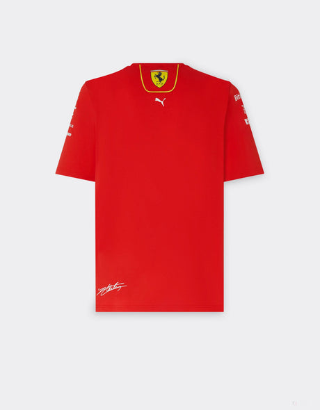 Ferrari t-shirt, Puma, Charles Leclerc, red - FansBRANDS®