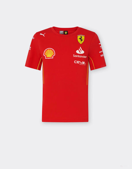 Ferrari t-shirt, Puma, team, women, red, 2024 - FansBRANDS®