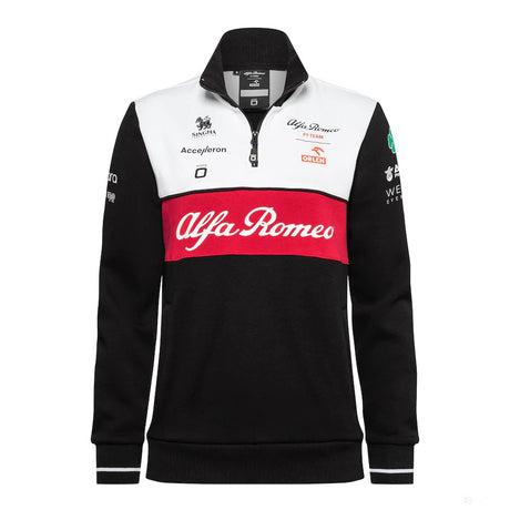 Alfa Romeo Womens Team Sweatshirt, Black, 2022 - FansBRANDS®
