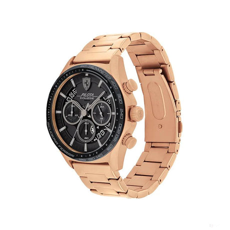 Scuderia Ferrari Watch Pilota Evo, Rose Gold, 44Mm - FansBRANDS®
