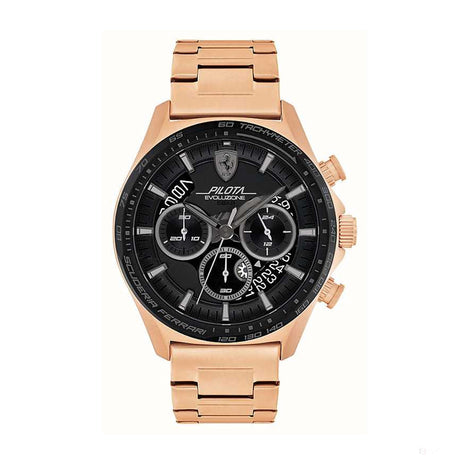 Scuderia Ferrari Watch Pilota Evo, Rose Gold, 44Mm - FansBRANDS®