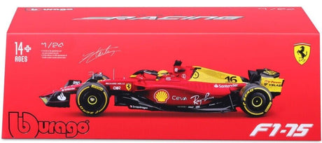 Ferrari model car, F1-75 Italian GP, bburago, 1:24, Charles Leclerc #16, 2022
