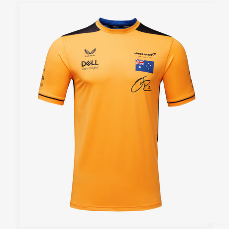 McLaren T-Shirt, Daniel Ricciardo Team, Orange, 2022 - FansBRANDS®